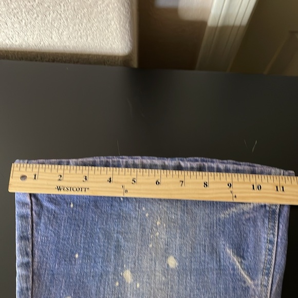 Free People Flare Bell Bottom Jeans Size 31 - Picture 6 of 9